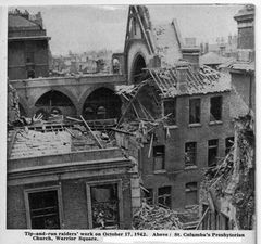 St-Columbas-Presbyterian-Church-Warrior-Square-17th-October-1942